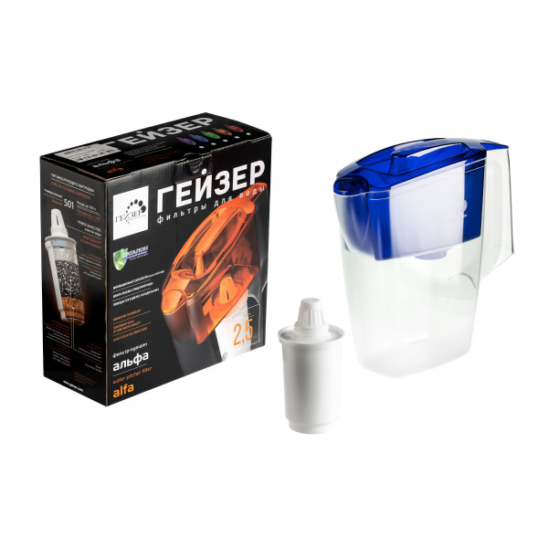Фильтр-кувшин Гейзер Альфа (62047) Фильтр-кувшин Гейзер Альфа (62047)