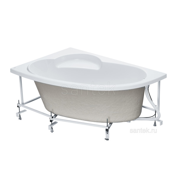 Каркас для ванны Santek Шри-Ланка 150*100 L c слив-переливом 1WH302396