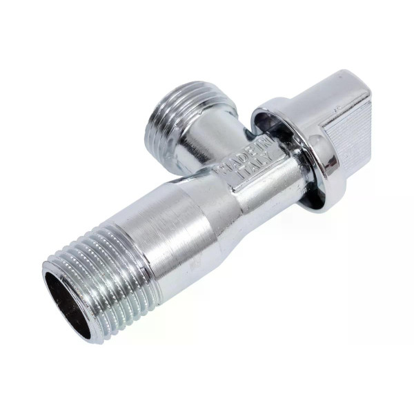 Кран угловой 1/2" шаровый для смесителя Giacomini (хром) (GIA R613X003)