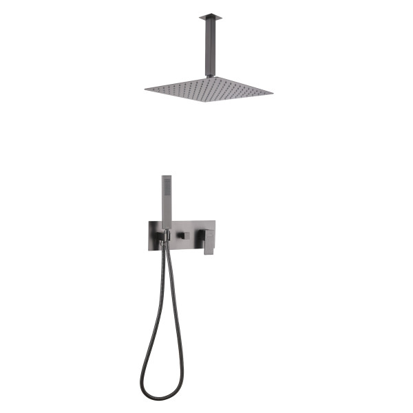 Душевая система Abber Daheim  никель (AF8221NG)