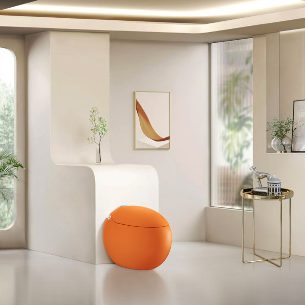 Унитаз-биде электронный Abber Bequem оранжевый (AC1131SOR)