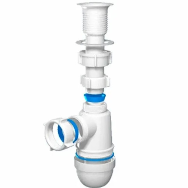 Сифон 40 мм. бутылочный АНИ Варяг с пластиковым выпуском 1 1/2"*70 мм. АНИ пласт (C5000) Сифон 40 мм. бутылочный АНИ Варяг с пластиковым выпуском 1 1/2"*70 мм. АНИ пласт (C5000)