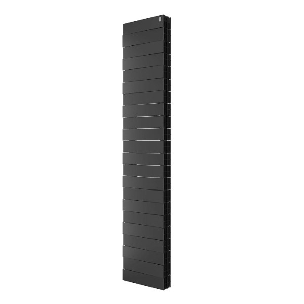 Радиатор биметаллический Royal Thermo PianoForte Tower 300 Noir Sable (22 секции) Чёрный (RTPFTNS30022)