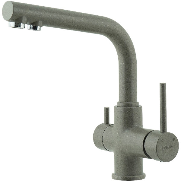 Смеситель для кухни Lemark Comfort Color серый Шёлк (LM3061PGS) Смеситель для кухни Lemark Comfort Color серый Шёлк (LM3061PGS)