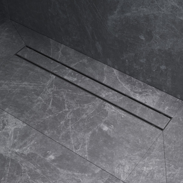 Душевой лоток AM.PM PrimeFlow линейный универс затвор Tile 70 см черн мат (W02SC-U11-070-04BM)