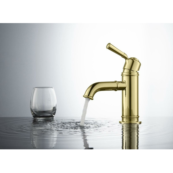 Смеситель для раковины Aquatek Классик полир. золото (AQ1510PG)