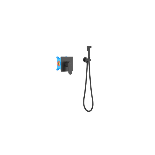 Смеситель с гигиеническим душем Aquatek Оберон черный матовый (AQ1219MB) Смеситель с гигиеническим душем Aquatek Оберон черный матовый (AQ1219MB)