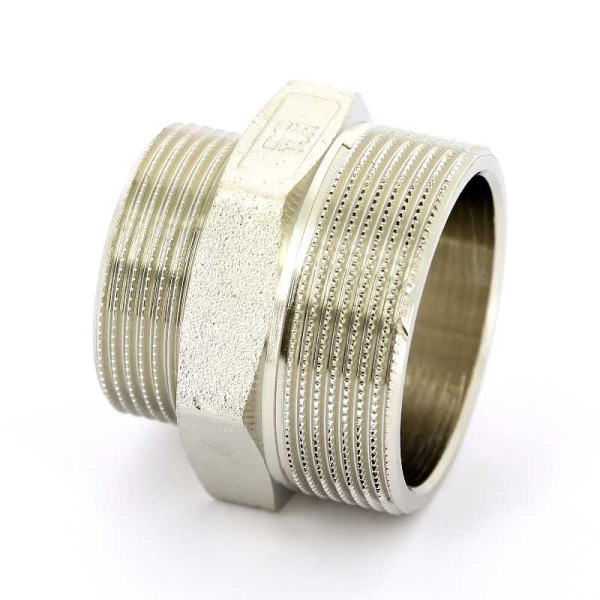 Ниппель переходной 1 1/2"х2" Tiemme (никель) (1500228 / 1552N000908) Ниппель переходной 1 1/2"х2" Tiemme (никель) (1500228 / 1552N000908)