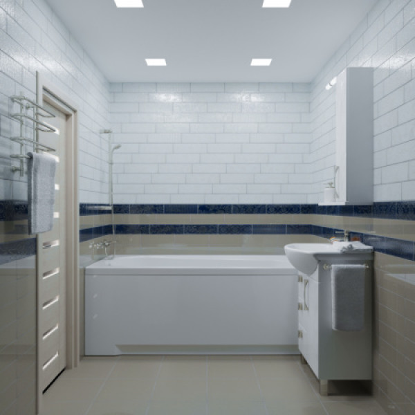 Ванна акриловая 1ACReal Дина 170x75 (V89O)