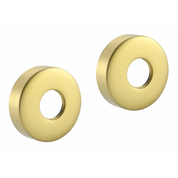 Смеситель для ванны Azario Lursy длинный излив с ручным душем шланг 150 см золото матовое (AZ-K1749MG)