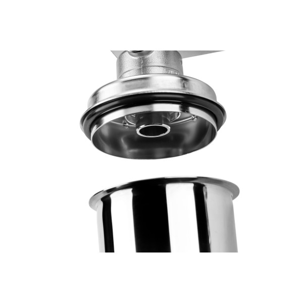 Фильтр колбовый Гейзер Премьер 1/2" 10SL со сливом (нержавеющая сталь, для холодной и горячей воды) (50752)