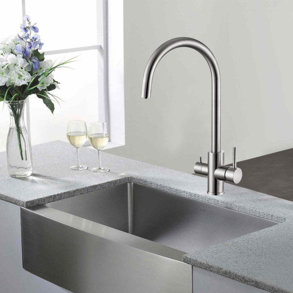 Смеситель для кухни Wesnaart Eco хром (EKO05-111) Смеситель для кухни Wesnaart Eco хром (EKO05-111)