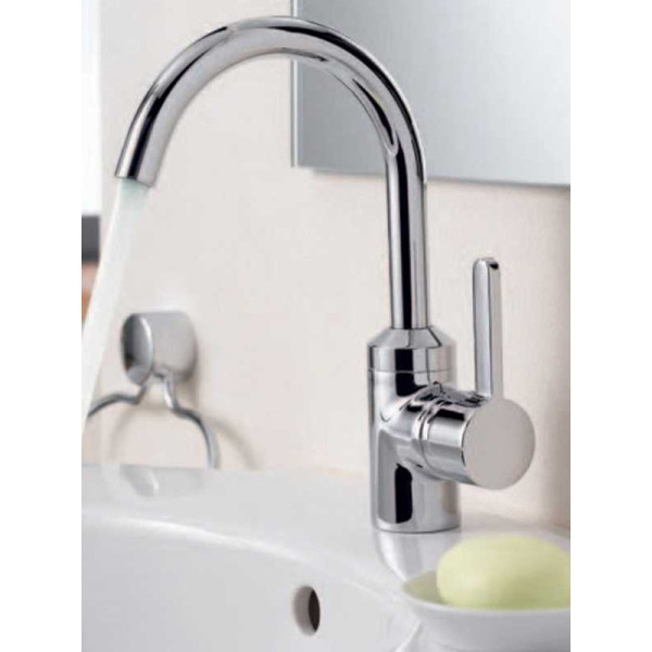 Смеситель для раковины Kludi Bingo Star хром, донный клапан (420230578)