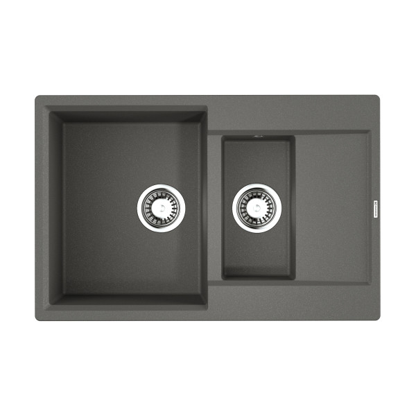 Мойка для кухни врезная Omoikiri Daisen 78-2T-PL Tetogranit/платина (4993533) Мойка для кухни врезная Omoikiri Daisen 78-2T-PL Tetogranit/платина (4993533)