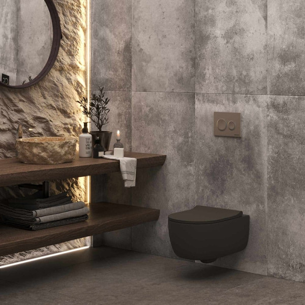 Клавиша смыва Berges Novum O2 матовая хром (40062) Клавиша смыва Berges Novum O2 матовая хром (40062)