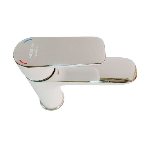 Смеситель для раковины Melodia Rumba White без гибкой подводки, белый (MDV35320wt) Смеситель для раковины Melodia Rumba White без гибкой подводки, белый (MDV35320wt)