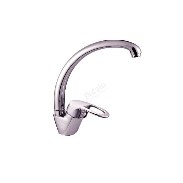 Смеситель для кухни Potato с высоким изливом (Р4129)