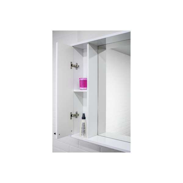 Шкаф зеркальный Домино Контраст 60 левый (DA2704HZ) Шкаф зеркальный Домино Контраст 60 левый (DA2704HZ)