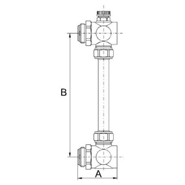 Байпас балансировочный TIM 210 мм (M307-4)