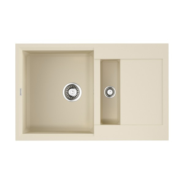 Мойка для кухни врезная Omoikiri Sakaime 78-2-BE 780х500 ваниль (4993115)