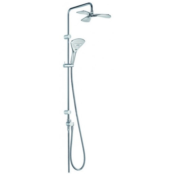 Гарнитур душевой Kludi Dual Shower System с душевой лейкой Fizz (6709305-00)