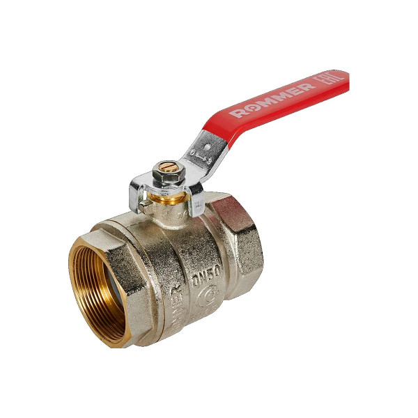 Кран 2" ВВ шаровый Rommer (ГОСТ, красная ручка) RBV-0001-2110350 Кран 2" ВВ шаровый Rommer (ГОСТ, красная ручка) RBV-0001-2110350