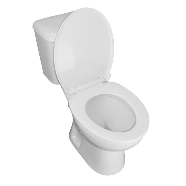 Унитаз напольный Loranto Lino 36х67х72 с сиденьем микролифт soft close белый (CS-CT8812)