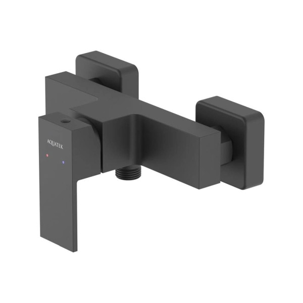 Смеситель для душа Aquatek Либра черный матовый (AQ1660MB)