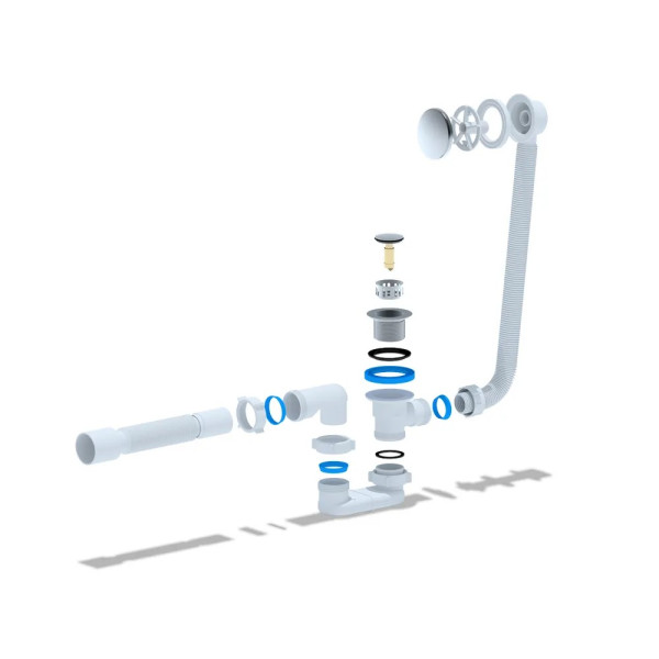 Обвязка для ванны АНИ с выпуском 1 1/2"*40 клик-клак, плоский сифон, с гибкой трубой 375*40/50, (сетка) АНИ пласт (EC055S) Обвязка для ванны АНИ с выпуском 1 1/2"*40 клик-клак, плоский сифон, с гибкой трубой 375*40/50, (сетка) АНИ пласт (EC055S)