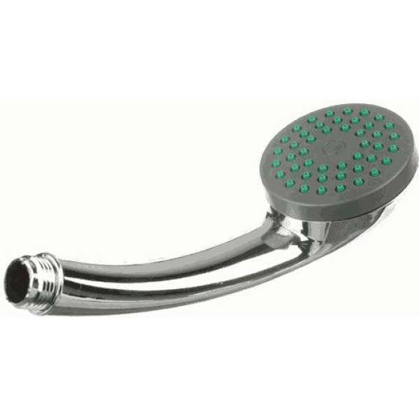 Душевая лейка Melodia 1 функция d60 хром/серый/зеленый (MKP20599P)