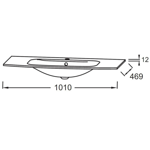 Раковина накладная Jacob Delafon Nona 101x46,9 белая (EB1885RU-DE1) Раковина накладная Jacob Delafon Nona 101x46,9 белая (EB1885RU-DE1)