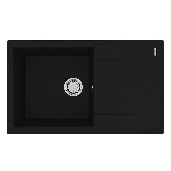Мойка для кухни врезная Lemark Imandra 840 840x500 антрацит (9910031)