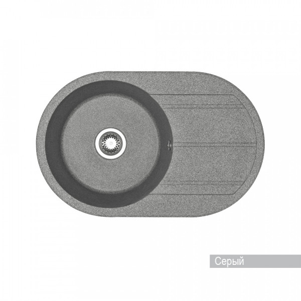 Мойка для кухни врезная Aquaton Амира 500x780x211 серый (1.A712.9.32A.I23.0) Мойка для кухни врезная Aquaton Амира 500x780x211 серый (1.A712.9.32A.I23.0)