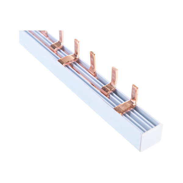 Шина соединительная IEK типа PIN (штырь) 3-фазная 63А (1м) (YNS21-3-063)