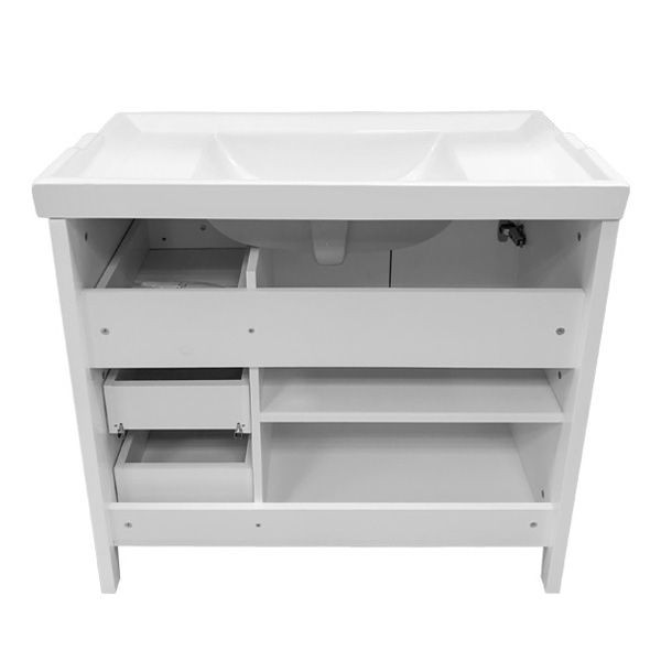 Тумба подвесная с раковиной Comforty Тбилиси 900x468x910 белый глянцевый (00003132630) Тумба подвесная с раковиной Comforty Тбилиси 900x468x910 белый глянцевый (00003132630)