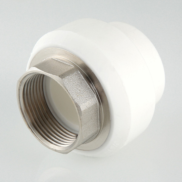 Переход PP-R 75*2 1/2"В VALTEC (латунь, под ключ, белый) VTp.706.0.07510 Переход PP-R 75*2 1/2"В VALTEC (латунь, под ключ, белый) VTp.706.0.07510