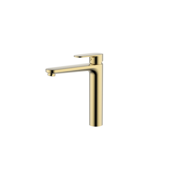 Смеситель для раковины Aquatek Ника золото шлифованное (AQ1804BG) Смеситель для раковины Aquatek Ника золото шлифованное (AQ1804BG)