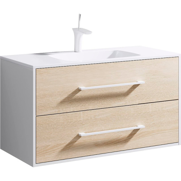 Тумба подвесная Aqwella Corsica 968x454x525 дуб сонома (MAI0110)