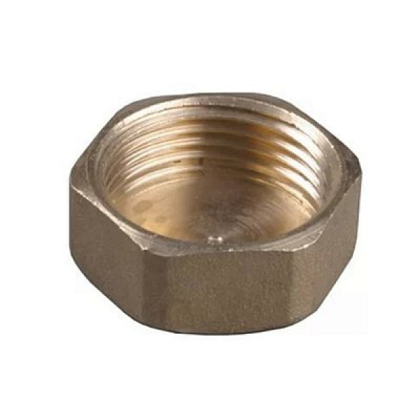 Заглушка 3/8"В Uni-Fitt (латунь) 607G1000