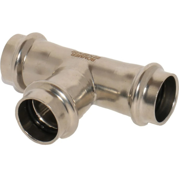 Тройник 22 Rommer из нержавеющей стали (пресс) (RSS-0013-000022) Тройник 22 Rommer из нержавеющей стали (пресс) (RSS-0013-000022)