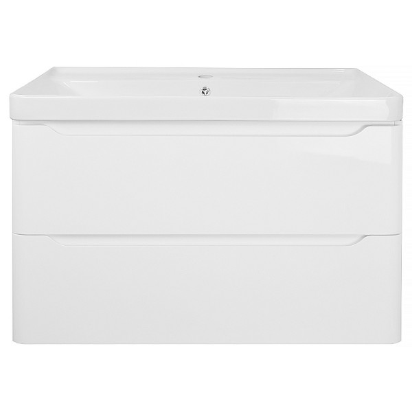 Тумба подвесная Azario с раковиной Lotos 80/2 с раковиной Monte 80 (CS00083931)