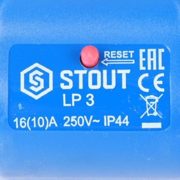 Реле сухого хода Stout LP/3, 0-4 бар, 1/4" SCS-0001-000003