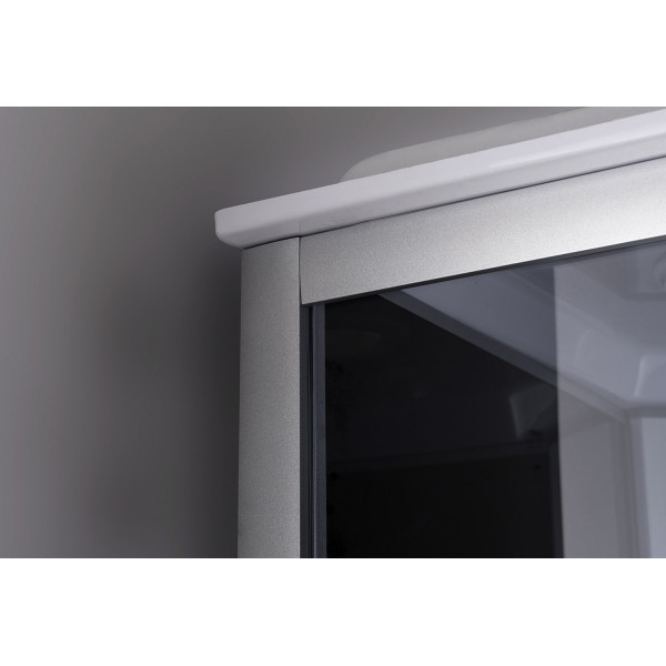 Душевая кабина Loranto 80x100x215 стекло матовое, профиль сатин (CS-5180-13R G)