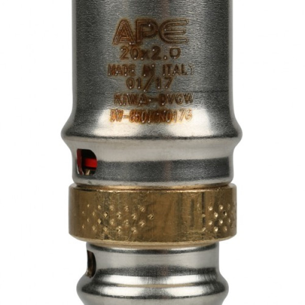 Соединение прямое 20*16 Stout (пресс, латунь) SFP-0004-002016 Соединение прямое 20*16 Stout (пресс, латунь) SFP-0004-002016