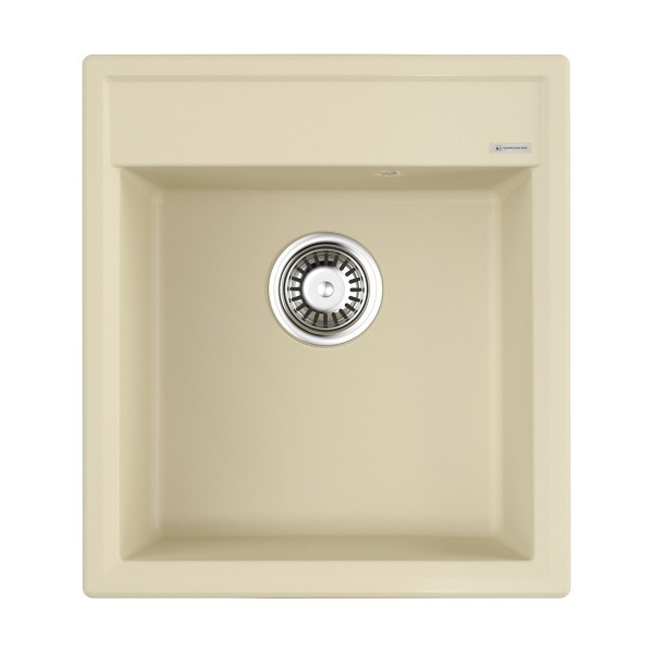 Мойка для кухни врезная Omoikiri Daisen 46-BE 460х510 ваниль (4993608)
