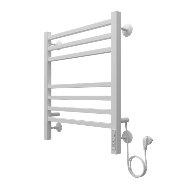 Полотенцесушитель электрический Azario Ancona 500x600 белый Полотенцесушитель электрический Azario Ancona 500x600 белый