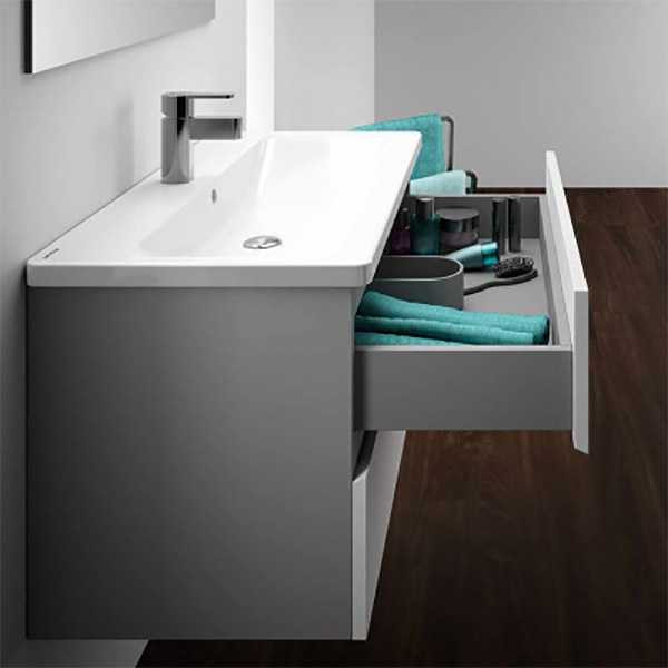 Тумба подвесная Cersanit Lara орех (63420)