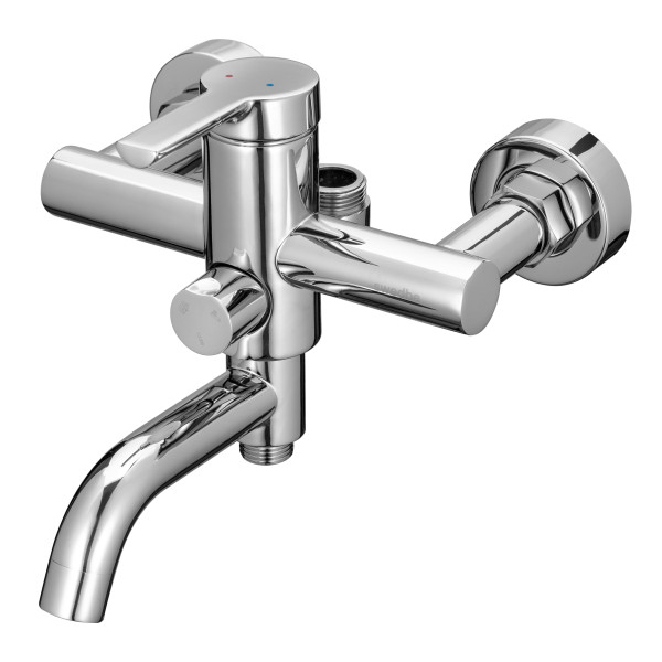 Душевая система Swedbe Hermes со смесителем для ванны хром, серый (5129G1)