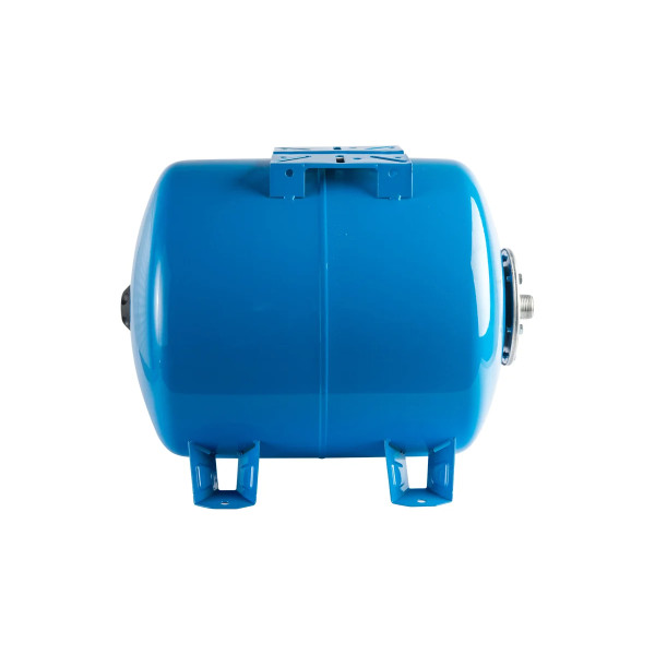 Бак расширительный для систем водоснабжения Stout 50 л. (10 бар, синий, горизонтальный) (STW-0003-000050)