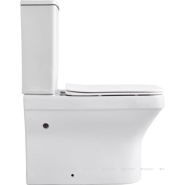 Чаша унитаза Aquanet Elegant C1 с сиденьем с soft-close белый (280958)